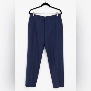 Men's Navy Blue Dress Pants